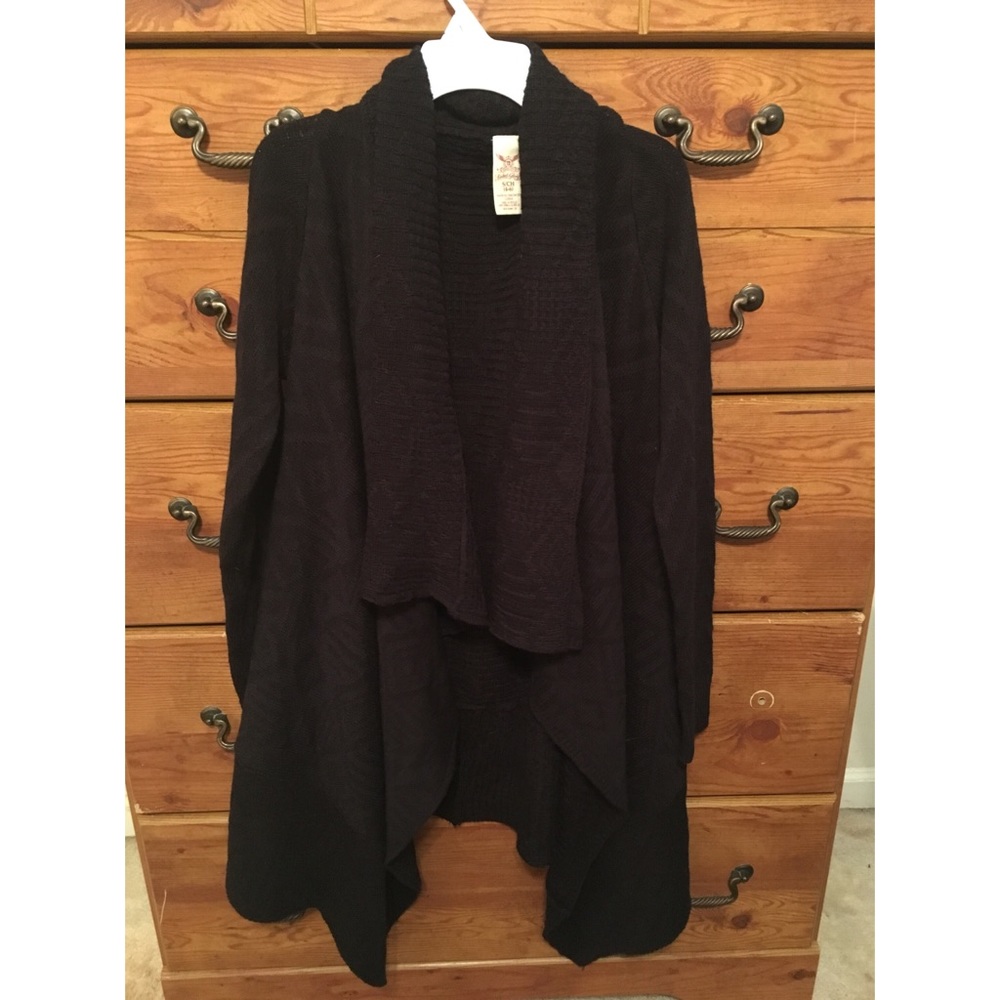 Oversized black Cardigan